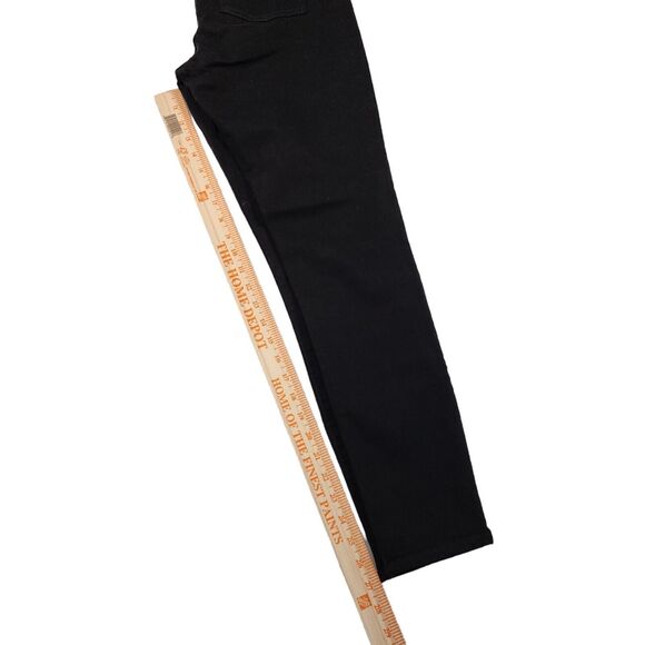 Gap True Skinny High Rise Jeans Womens Size 10 R Black Stretch - Picture 7 of 9